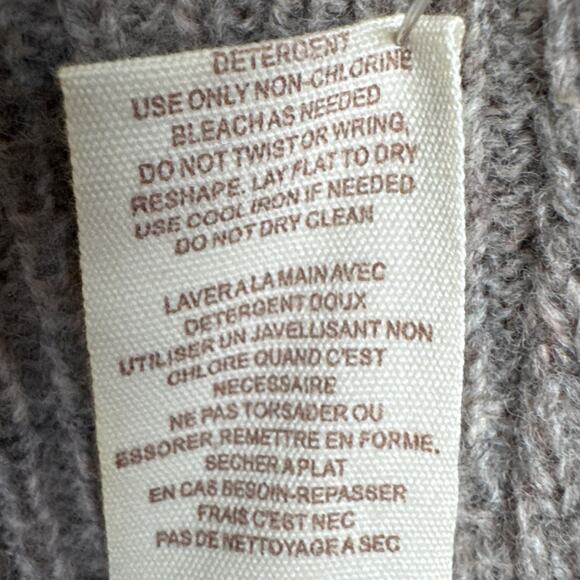 Free People Military Moments Wool Cardigan Sweater Boho Sweaters Size XS - Picture 9 of 9